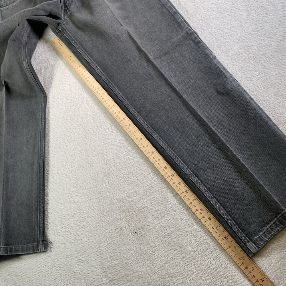 Vintage Levis 550 Jeans Mens 36x32 Gray Medium Wash Relaxed Tapered Y2K Denim - Picture 7 of 16
